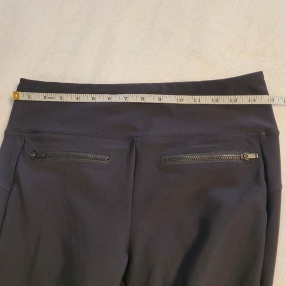 ATHLETA Stellar Crop Black‎ Women's Athletic Exercise Jogger Pants Size MT - Picture 11 of 15